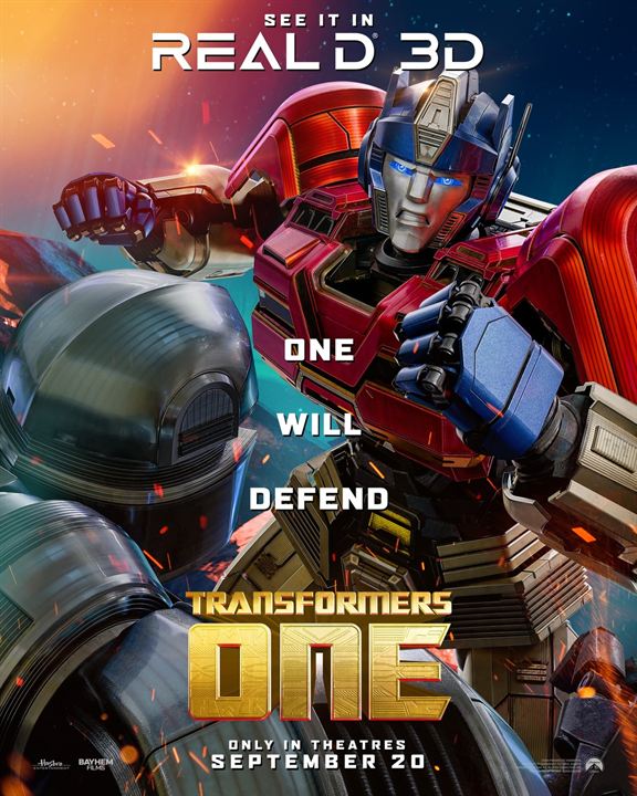 Transformers : le commencement : Affiche