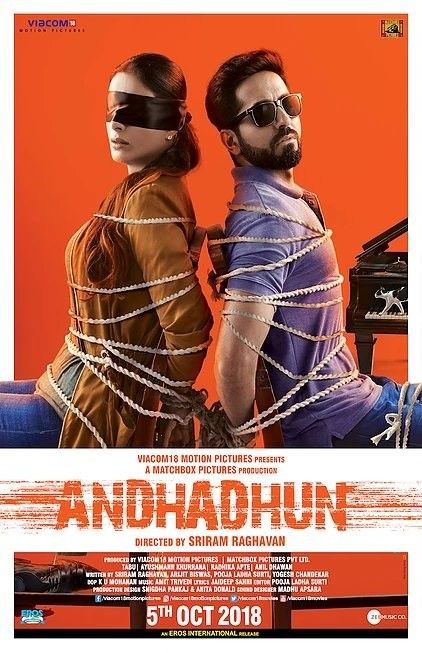 Andhadhun : Affiche