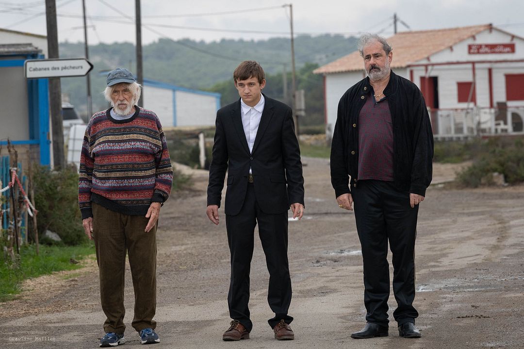 L'Homme qui a vu l'ours qui a vu l'homme : Photo Pierre Richard, Gustave Kervern, Timi-Joy Marbot