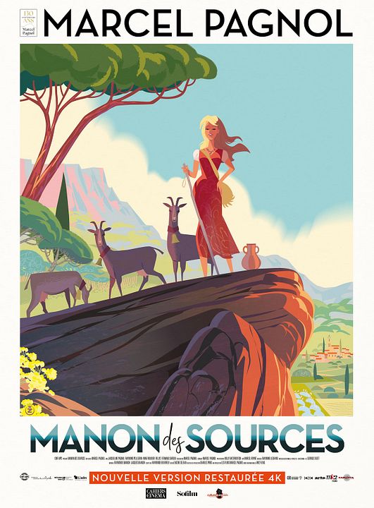 Manon des Sources : Affiche