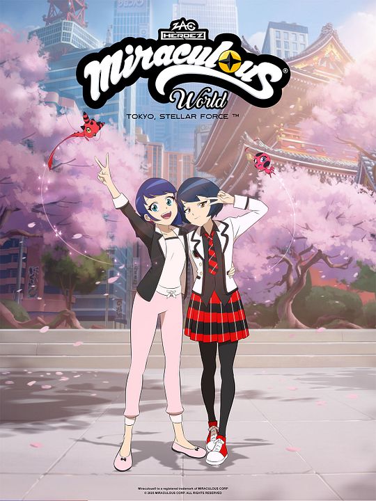 Miraculous World: Tokyo, Stellar Force : Affiche