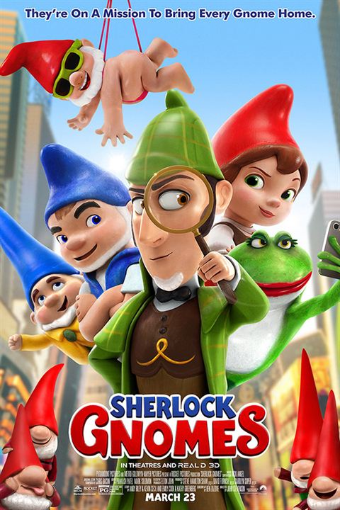 Sherlock Gnomes : Affiche