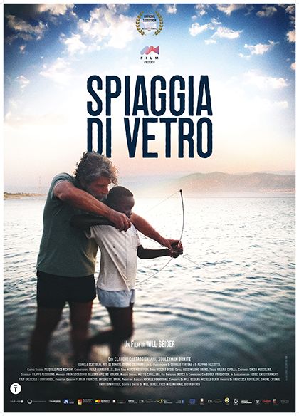 Spiaggia di vetro : Affiche