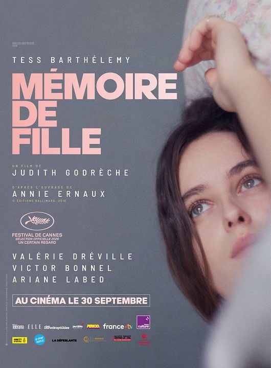 Mémoire de fille : Affiche