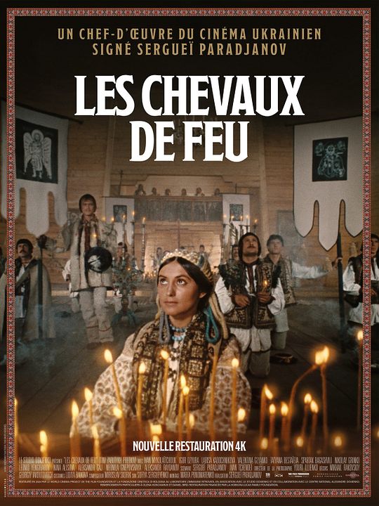 Les Chevaux de feu : Affiche