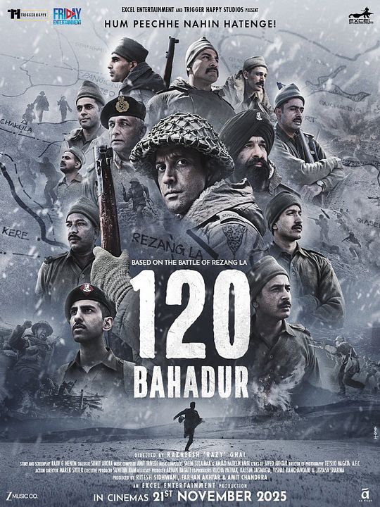 120 Bahadur : Affiche
