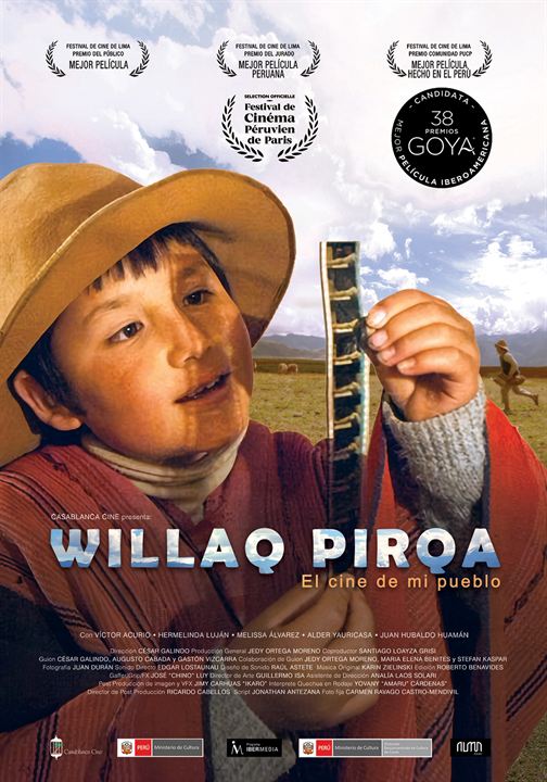 Willaq Pirqa, el cine de mi pueblo : Affiche