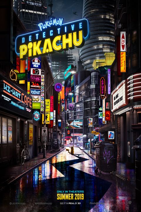 Pokémon Détective Pikachu : Affiche