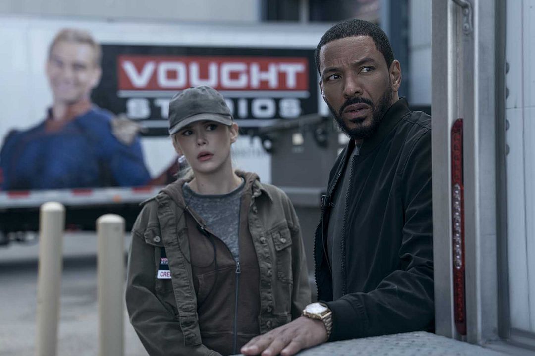 Photo Laz Alonso, Erin Moriarty