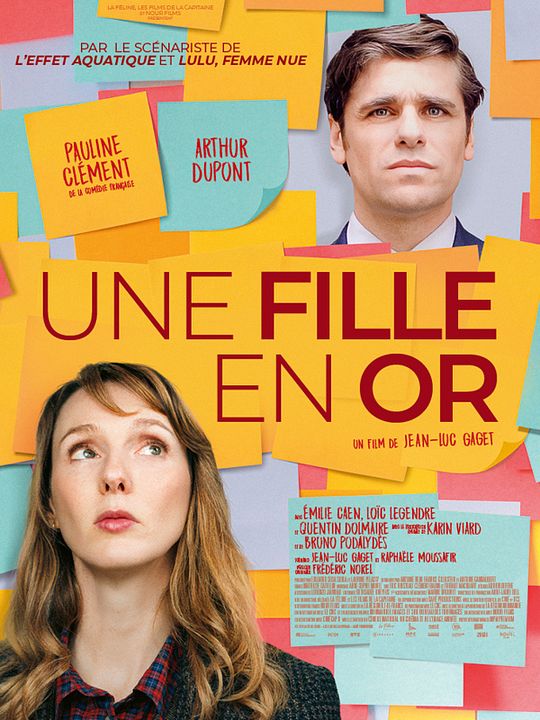Une fille en or : Affiche
