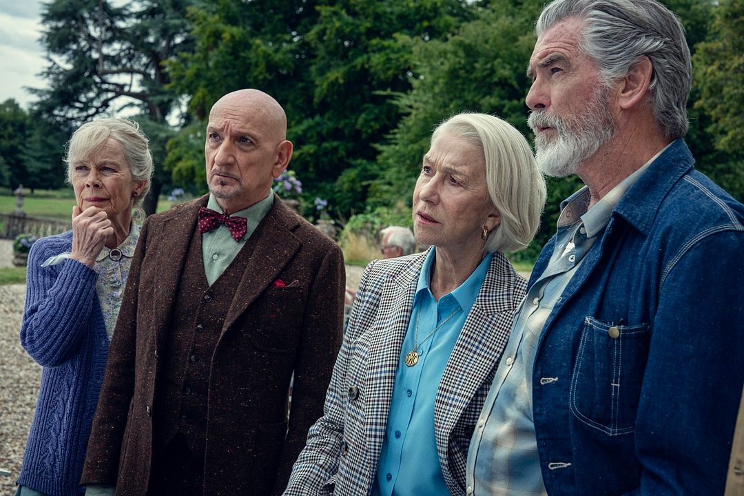 Le Murder Club du jeudi : Photo Pierce Brosnan, Celia Imrie, Ben Kingsley, Helen Mirren