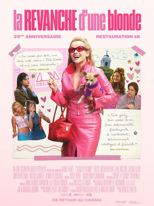 La Revanche d'une blonde : Affiche