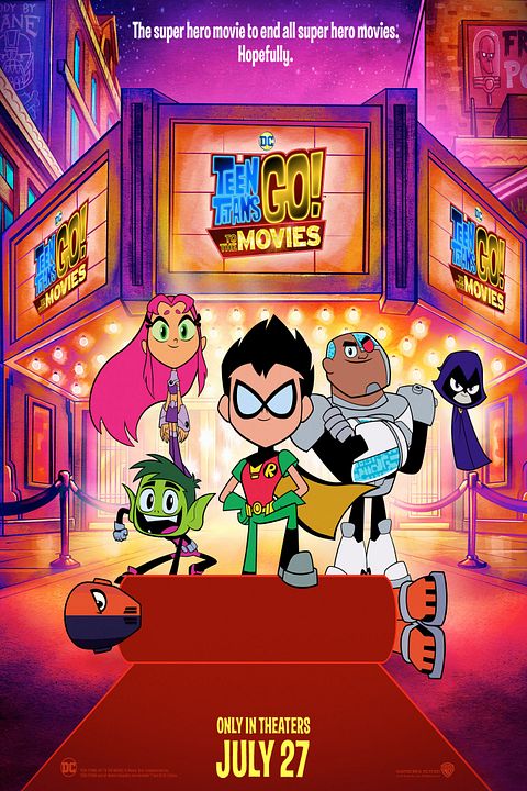 Teen Titans GO! To The Movies : Affiche