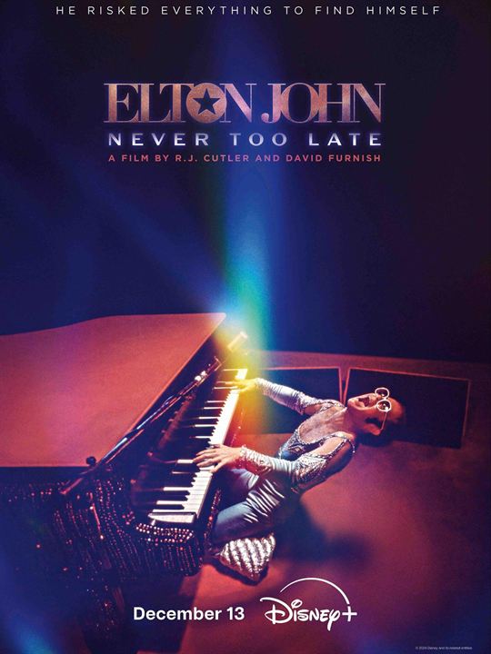 Elton John: Never Too Late : Affiche