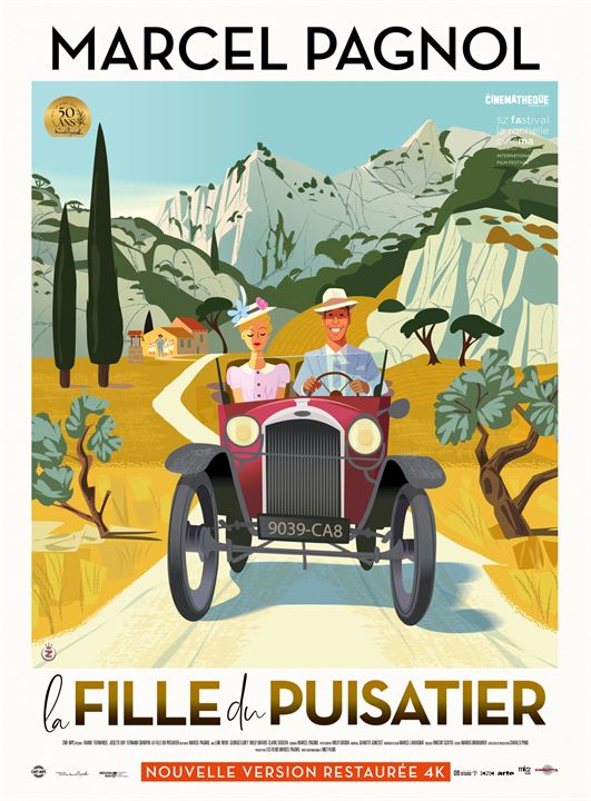 La Fille du puisatier : Affiche