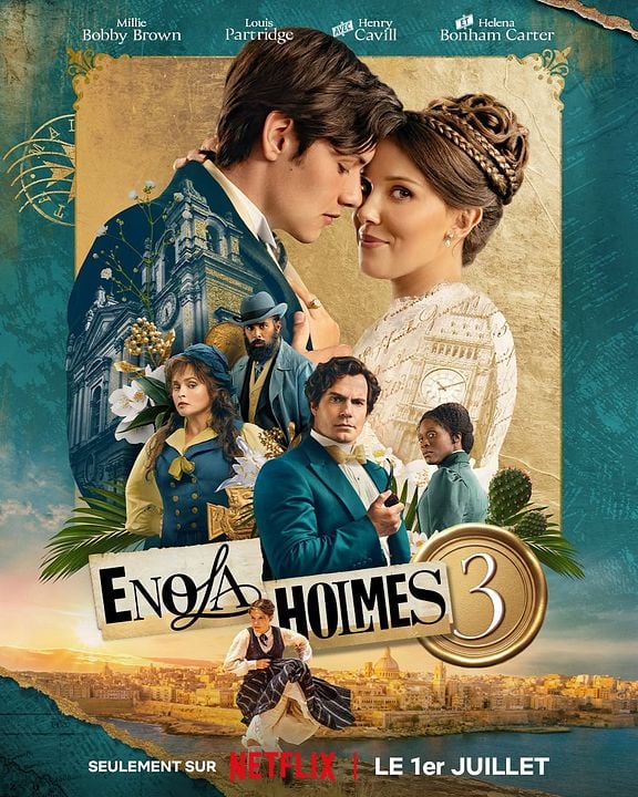 Enola Holmes 3 : Affiche