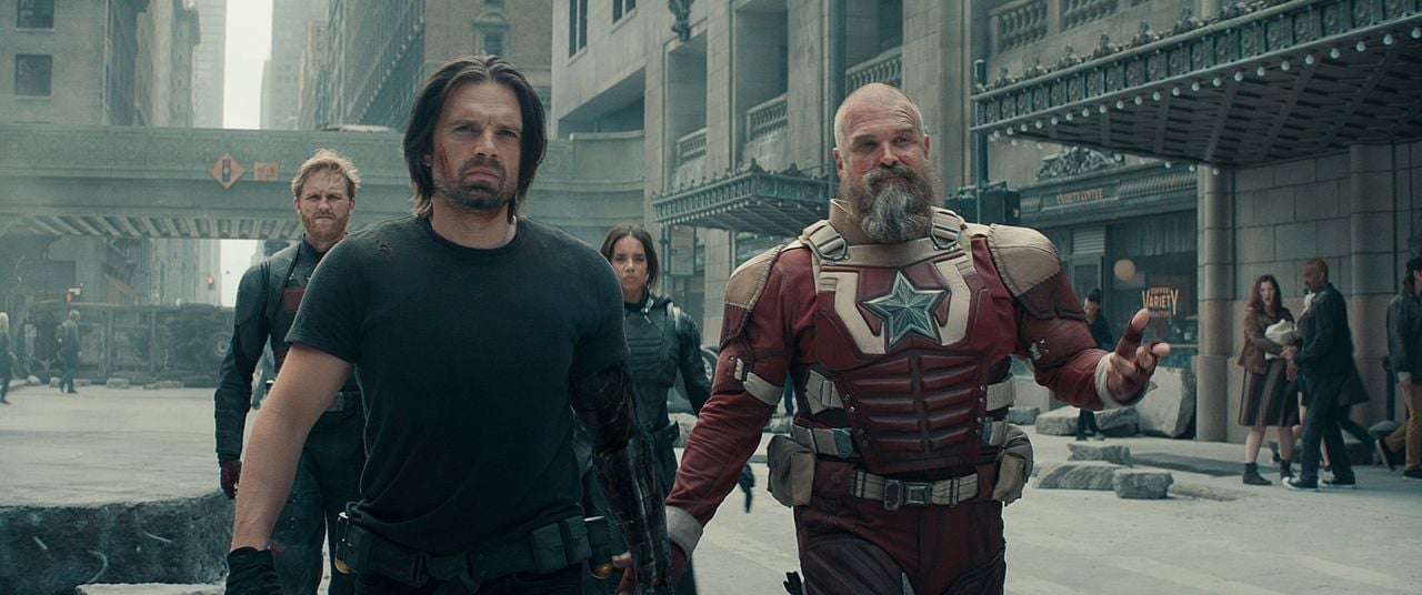 Thunderbolts* : Photo David Harbour, Sebastian Stan