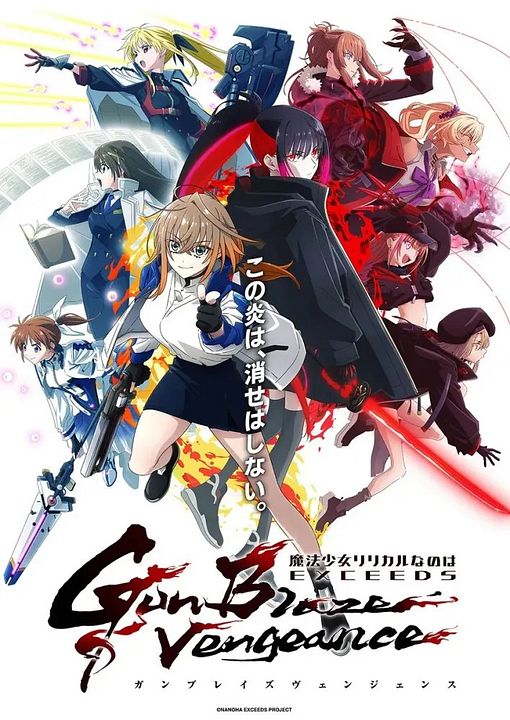Magical Girl Lyrical Nanoha EXCEEDS Gun Blaze Vengeance : Affiche