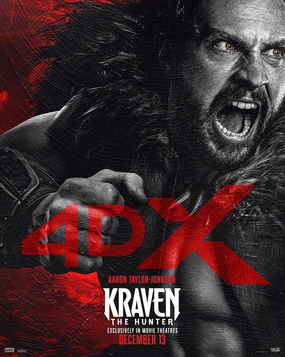 Kraven The Hunter : Affiche