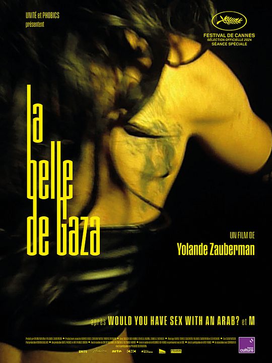 La Belle de Gaza : Affiche