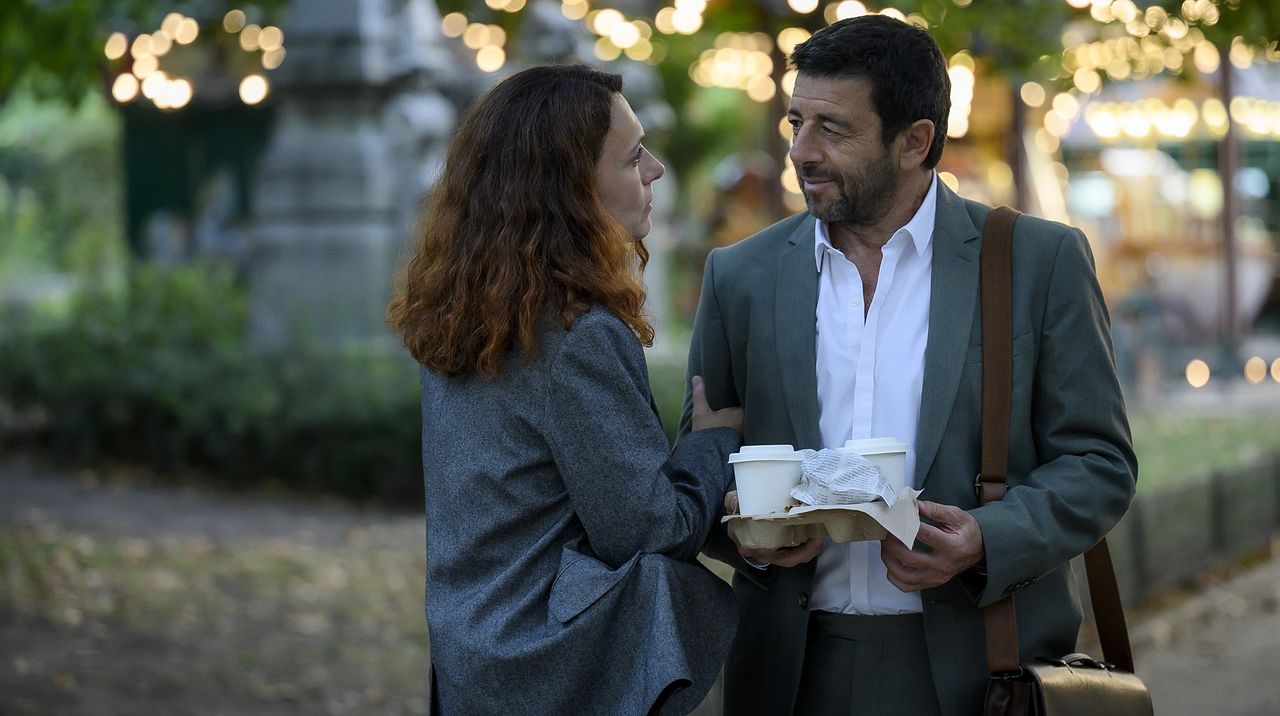 Menace imminente : Photo Patrick Bruel, Natacha Lindinger