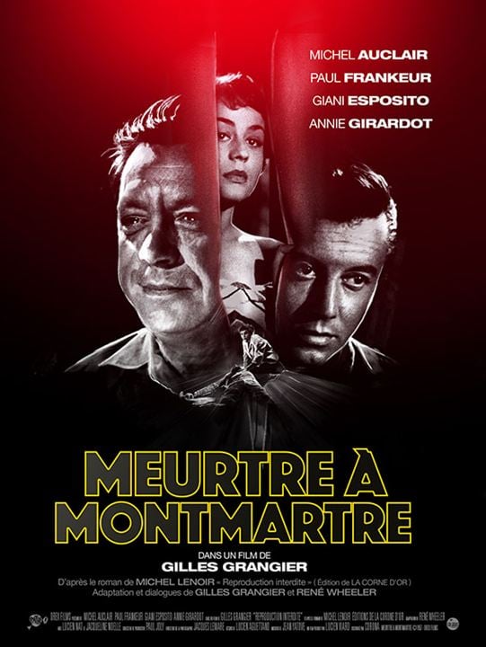 Meurtre à Montmartre : Affiche