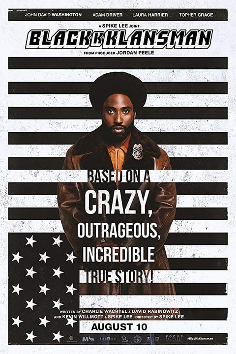 BlacKkKlansman - J'ai infiltré le Ku Klux Klan : Affiche