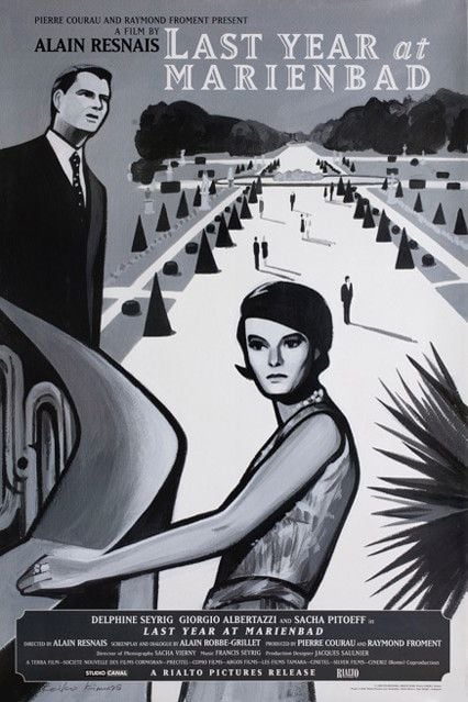 L'Année dernière à Marienbad : Affiche