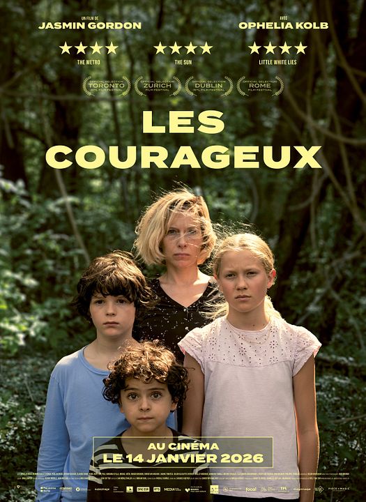 Les Courageux : Affiche