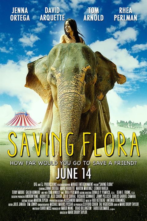 Sauvez Flora l'éléphant : Affiche