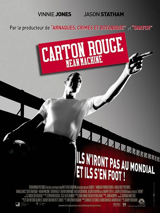 Carton rouge - Mean Machine : Affiche