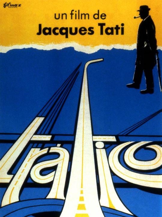 Trafic : Affiche Jacques Tati