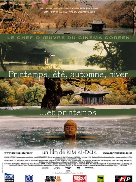 Printemps, été, automne, hiver... et printemps : Affiche Kim Ki-duk