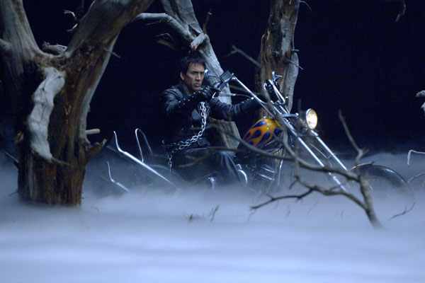 Ghost Rider : Photo Nicolas Cage, Mark Steven Johnson