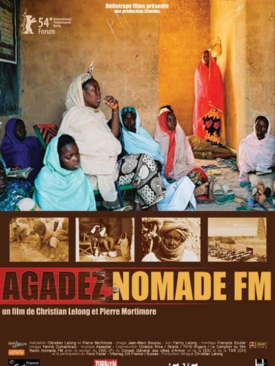 Agadez Nomade FM : Affiche Pierre Mortimore, Christian Lelong