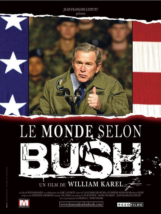 Le Monde selon Bush : Affiche William Karel