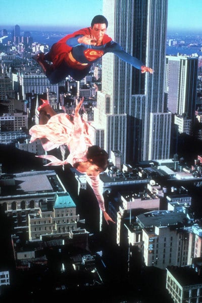Superman : Photo Margot Kidder, Christopher Reeve