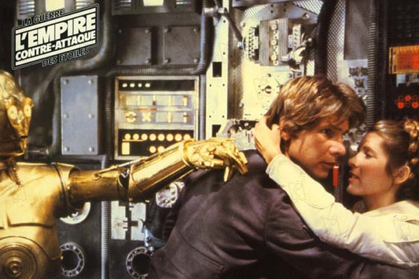 Star Wars : Episode V - L'Empire contre-attaque : Photo Irvin Kershner, Anthony Daniels, Carrie Fisher, Harrison Ford