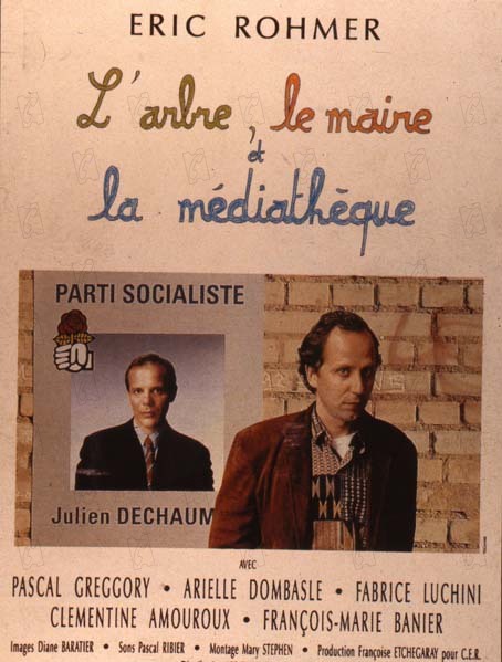 L'arbre, le maire et la médiathèque : Affiche