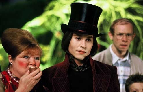 Charlie et la chocolaterie : Photo Johnny Depp, Tim Burton
