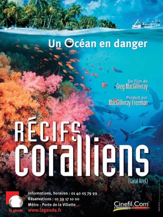 Récifs coralliens : Affiche Greg MacGillivray