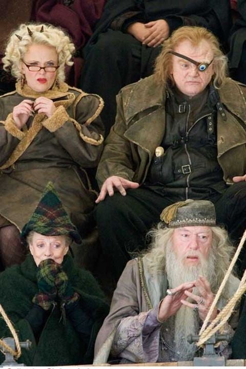 Harry Potter et la Coupe de Feu : Photo Michael Gambon, Mike Newell, Miranda Richardson, Brendan Gleeson, Maggie Smith