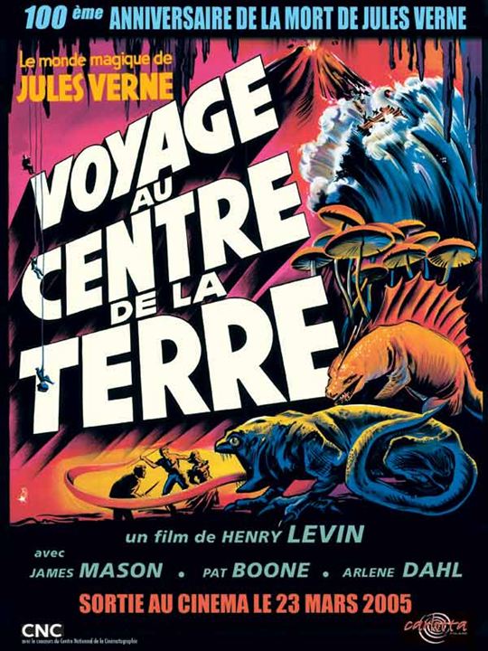 Voyage au centre de la Terre : Affiche Henry Levin