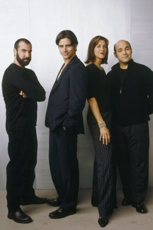 Photo Rick Hoffman, John Stamos, Wendie Malick, Ian Gomez