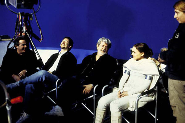 Star Wars : Episode II - L'Attaque des clones : Photo John Knoll, Natalie Portman, Rick McCallum, George Lucas