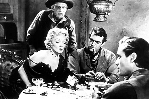 L'Ange des maudits : Photo Jack Elam, Marlene Dietrich, Mel Ferrer