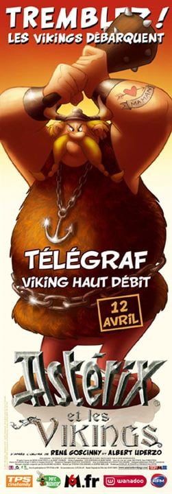 Astérix et les Vikings : Affiche Jesper Møller, Stefan Fjeldmark