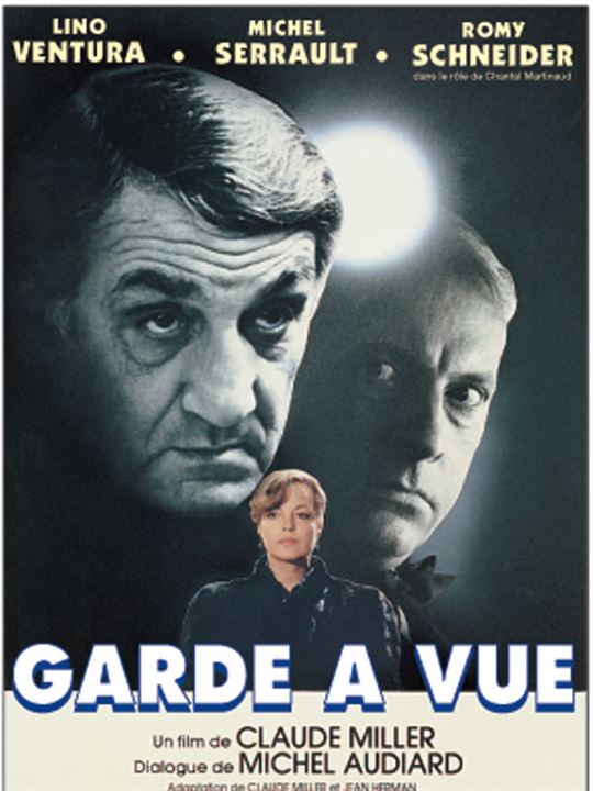 Garde à vue : Affiche Romy Schneider, Claude Miller, Michel Serrault