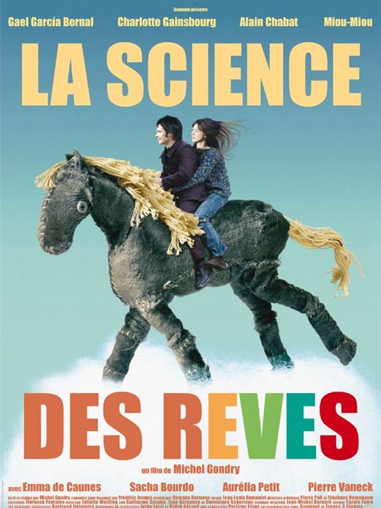 La Science des rêves : Affiche Michel Gondry