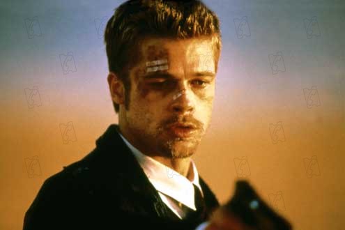 Seven : Photo Brad Pitt, David Fincher